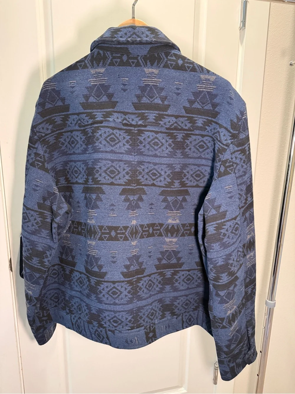 BANANA REPUBLIC - Maverick Patterned Trucker Jacket - Men’s 2XL